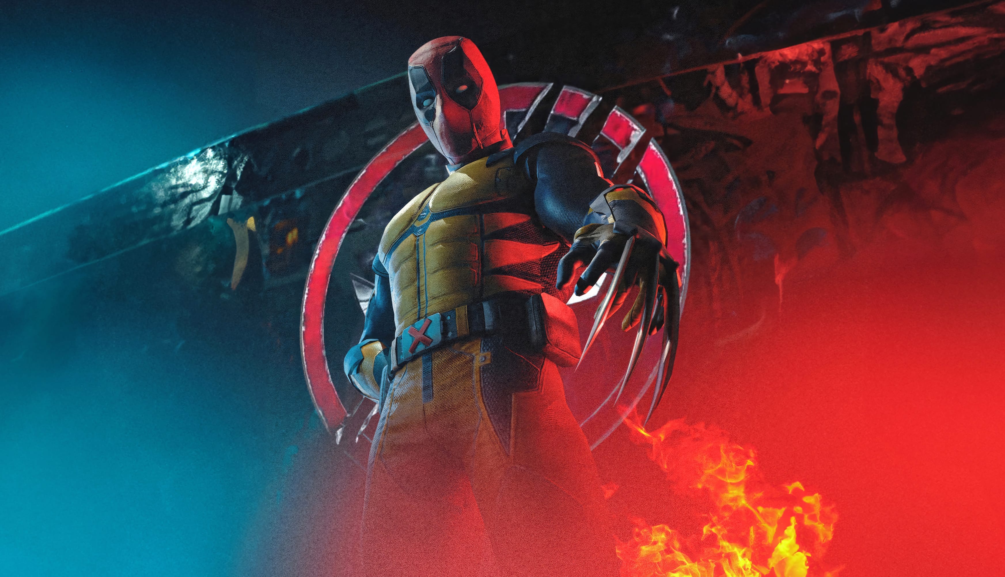 Ultra Deadpool & Wolverine Unite wallpapers HD quality