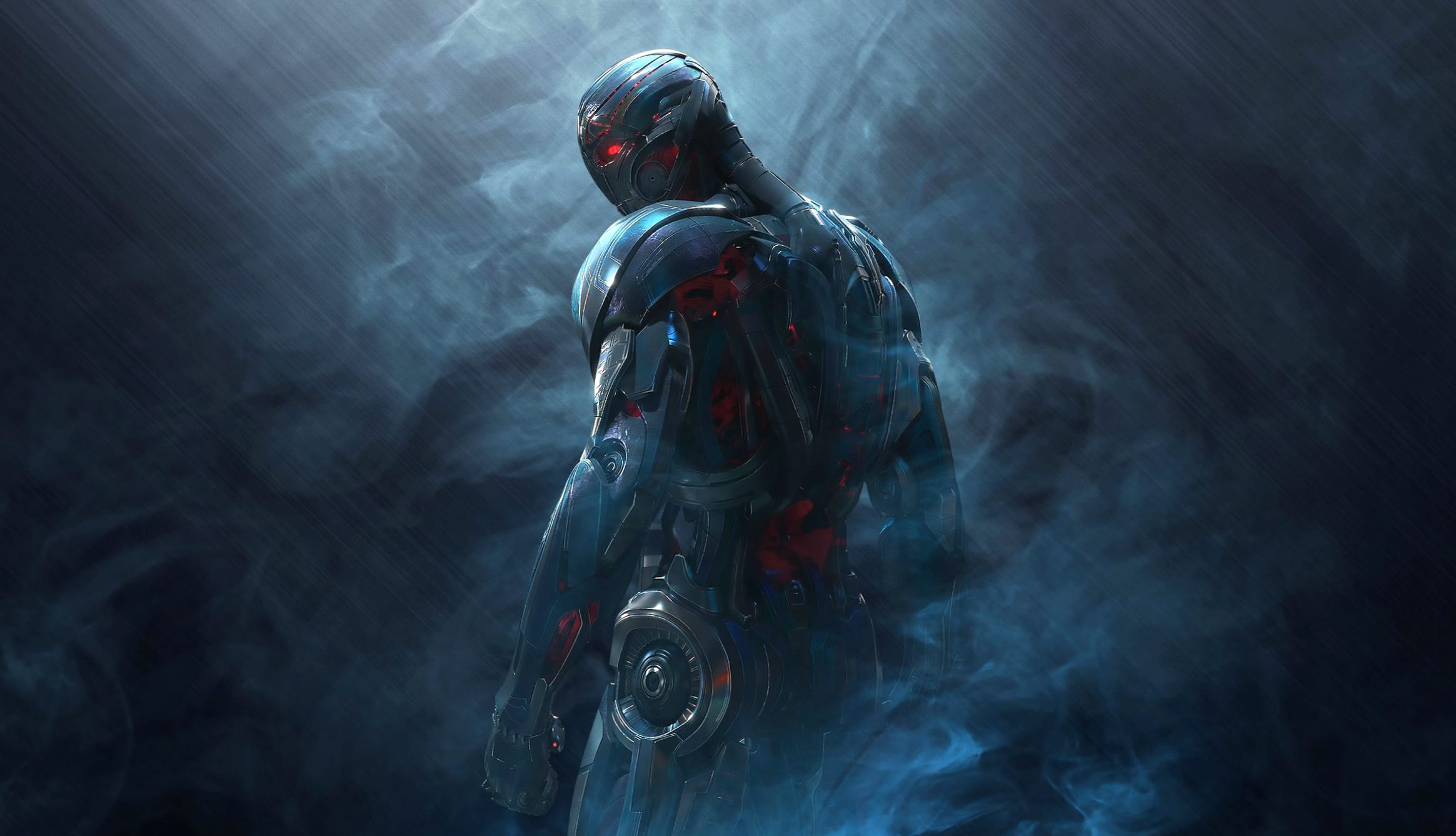 Ultron in Smoke - Avengers at 1366 x 768 HD size wallpapers HD quality