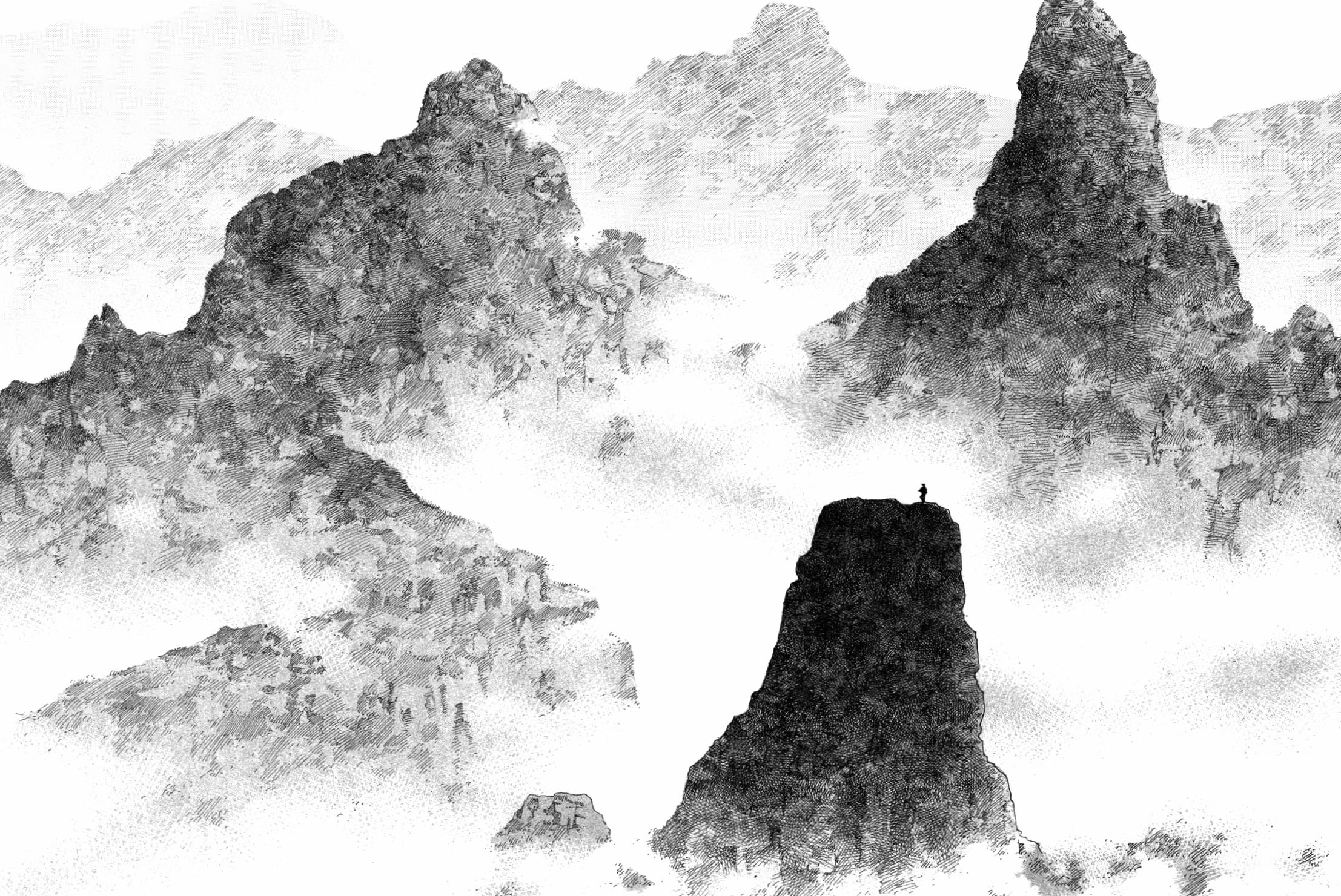 Vagabond Manga-Inspired Mountainous Landscape wallpapers HD quality