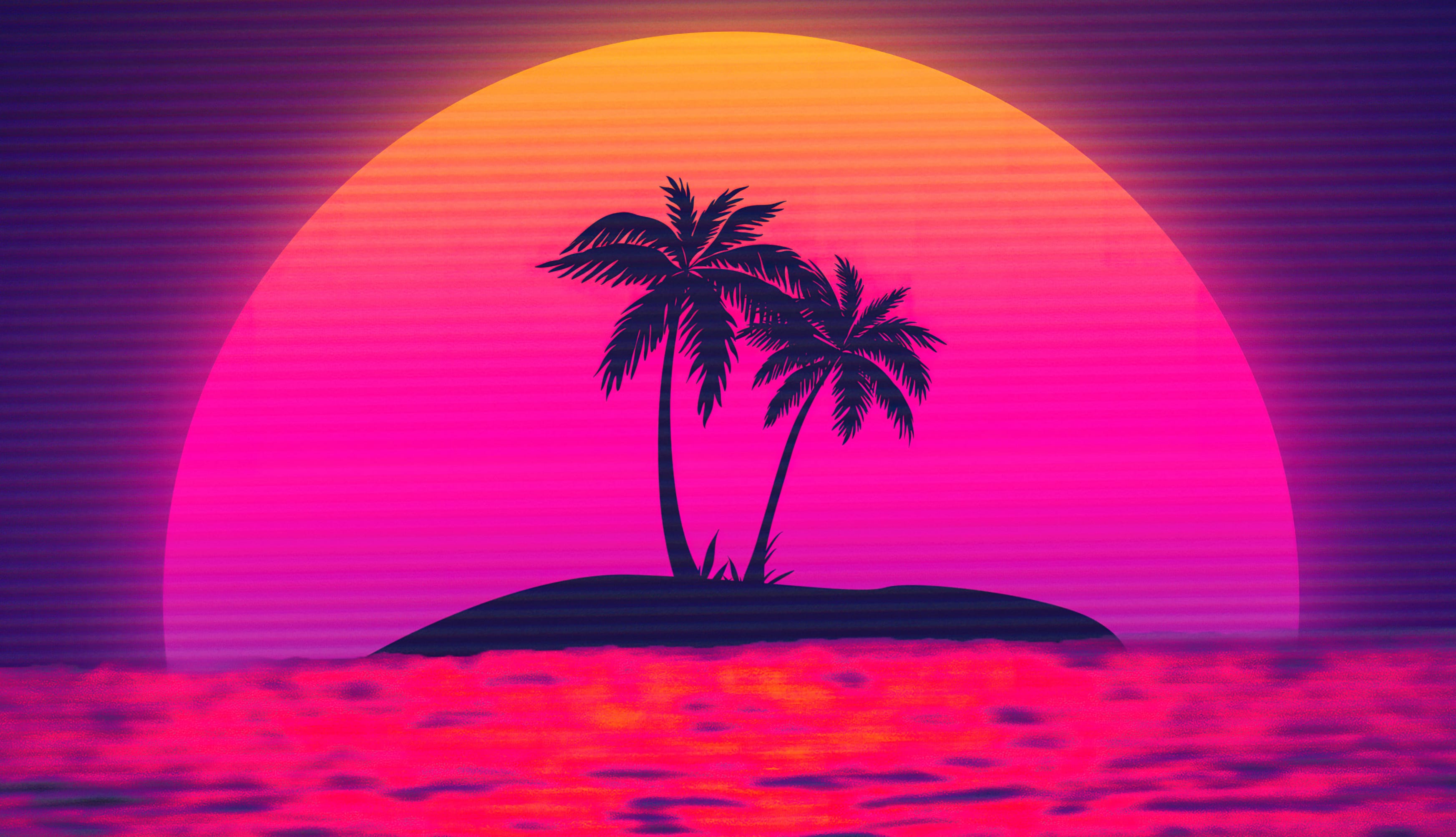 Vaporwave Sunset wallpapers HD quality