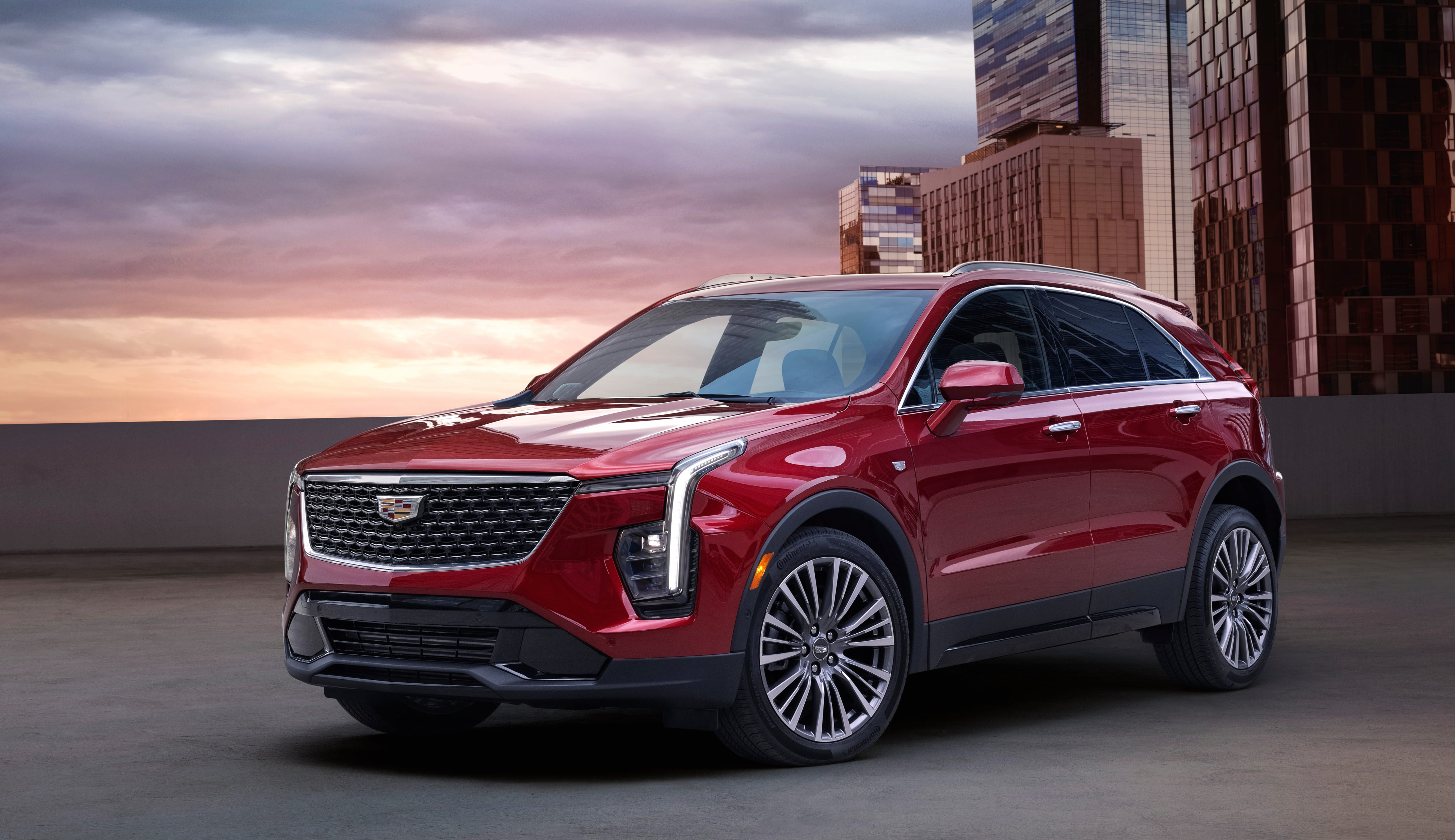 Vehicle Cadillac XT4 at 1600 x 900 HD size wallpapers HD quality