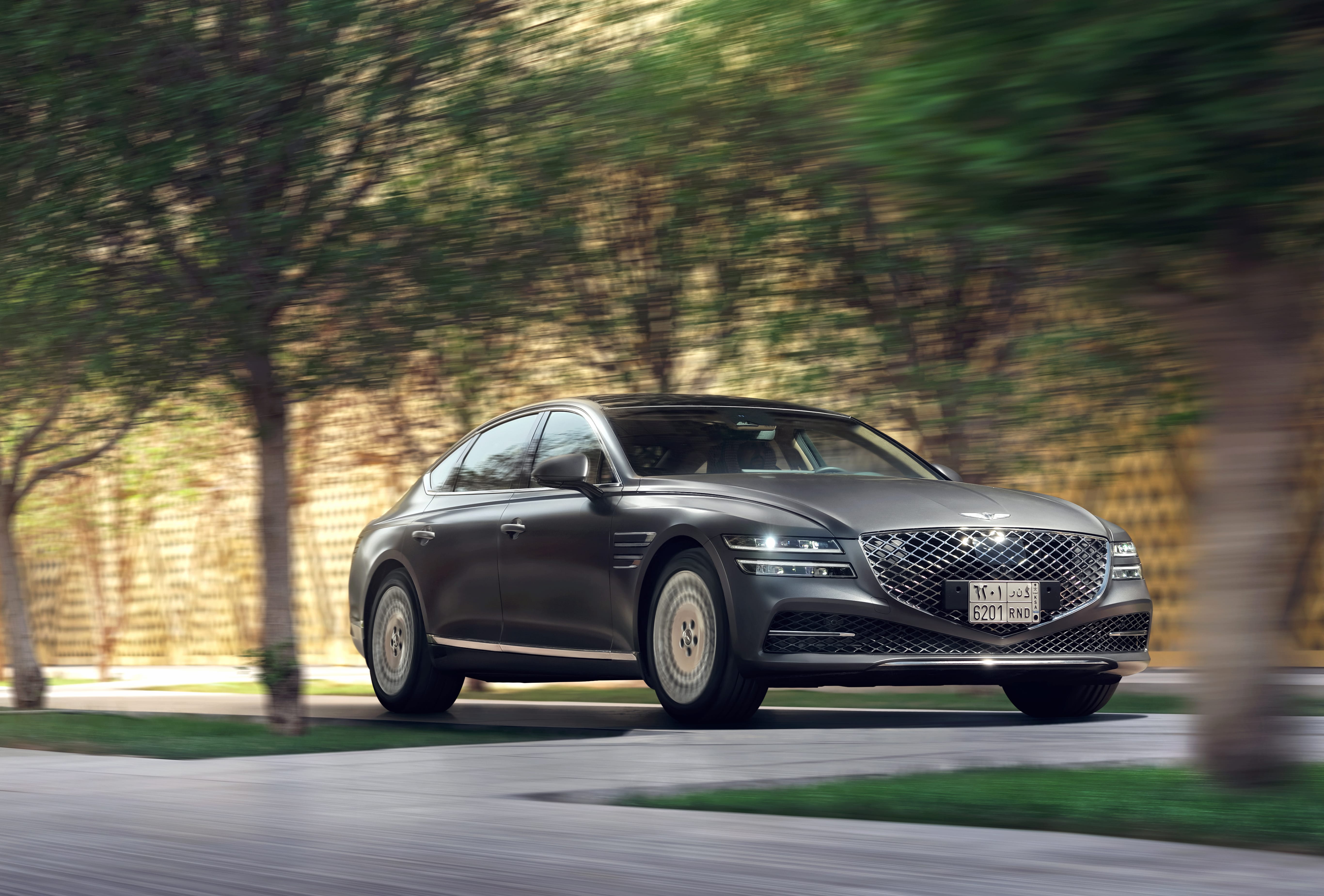 Vehicle Genesis G80 wallpapers HD quality