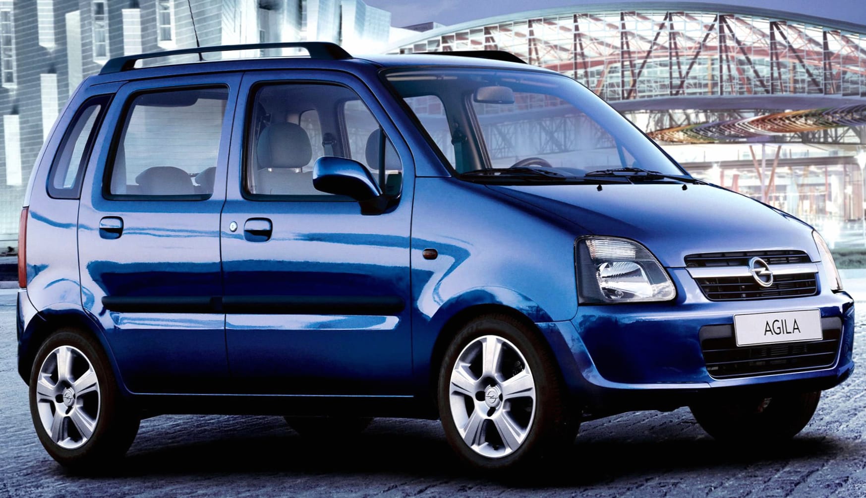 Vehicle Opel Agila at 2048 x 2048 iPad size wallpapers HD quality