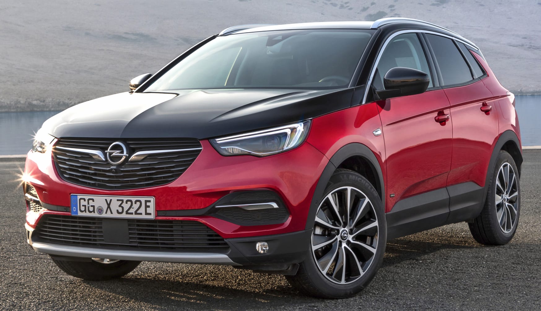 Vehicle Opel Grandland X at 320 x 480 iPhone size wallpapers HD quality