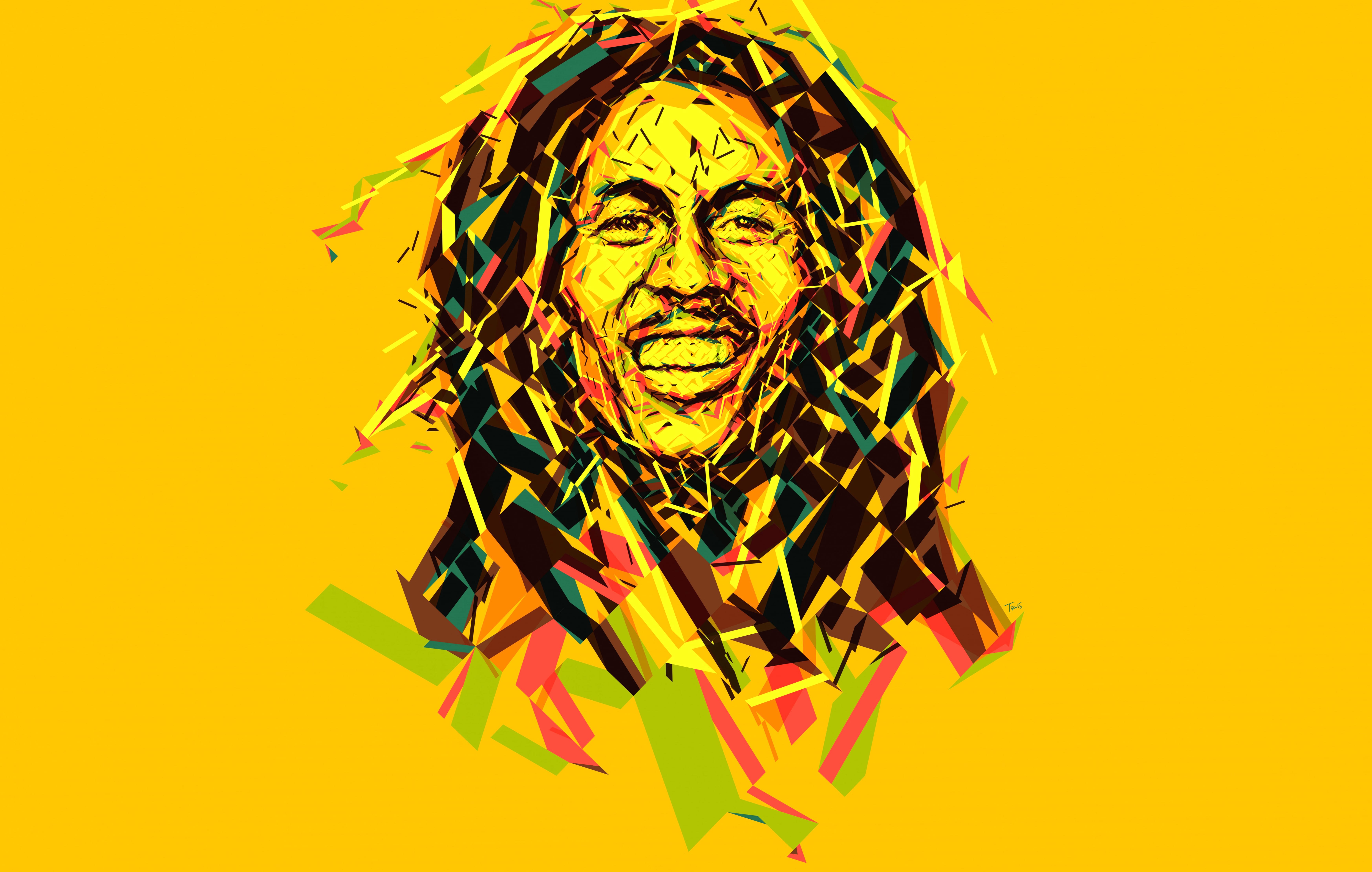 Vibrant Bob Marley 8K Ultra wallpapers HD quality