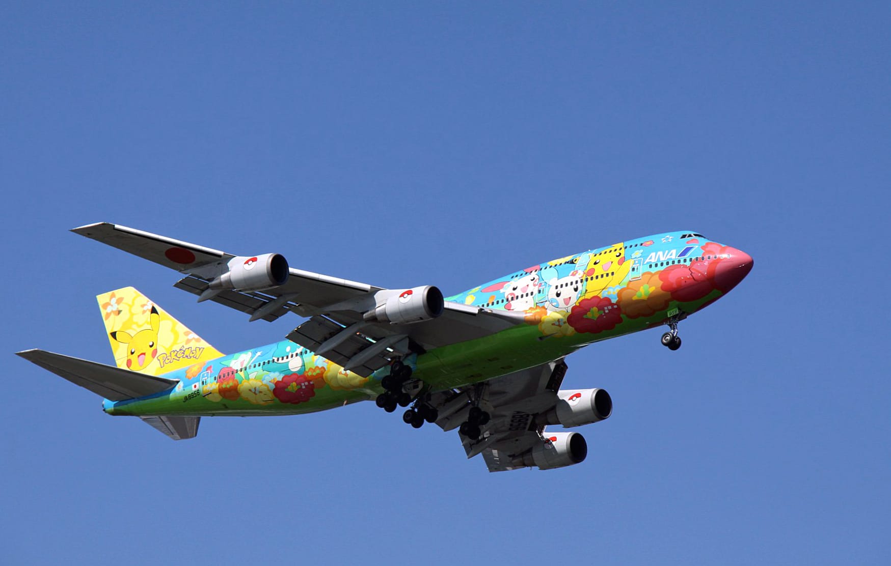 Vibrant Boeing 747 A Pokémon-Inspired Flight at 1280 x 960 size wallpapers HD quality