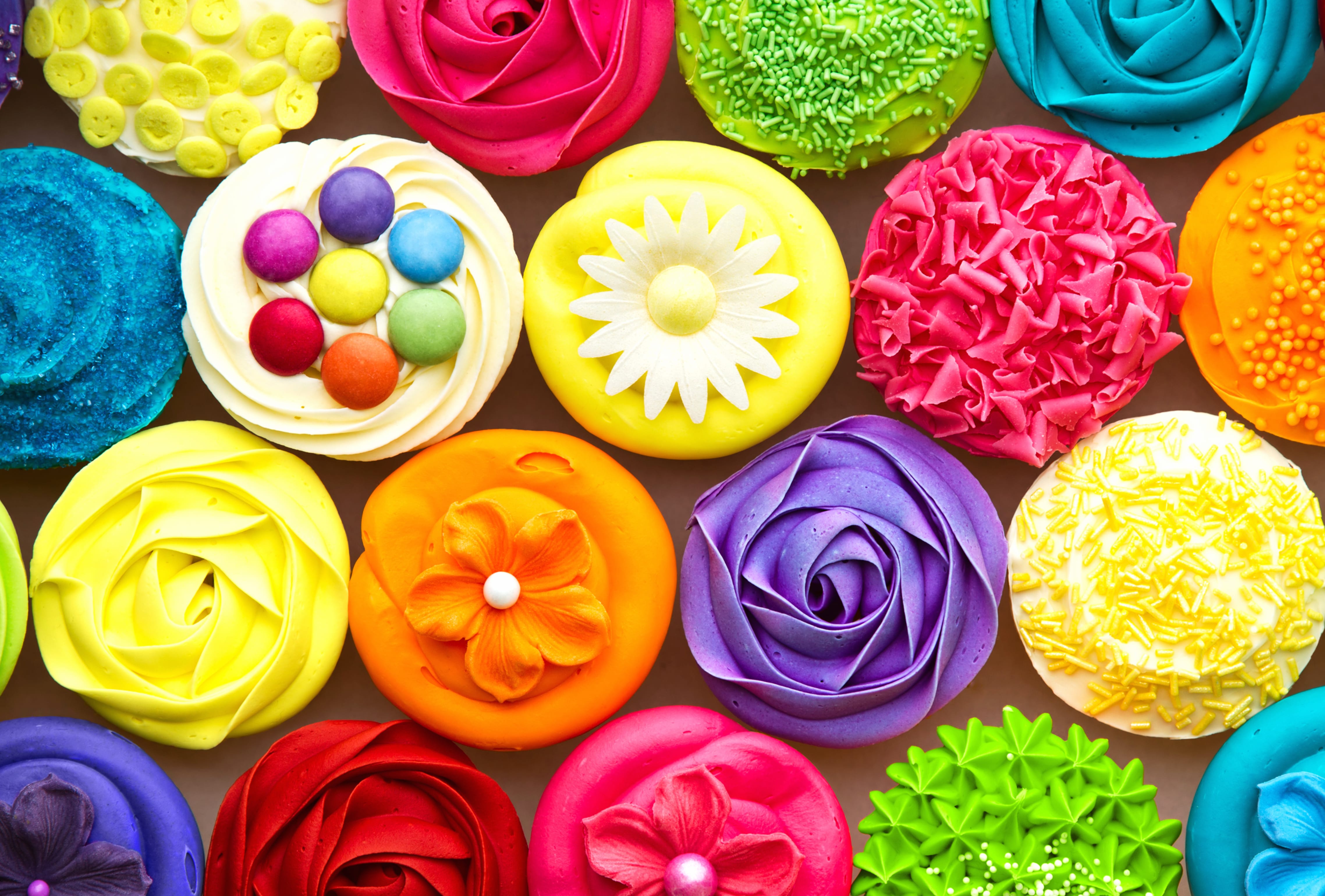 Vibrant Cupcake Bliss in HD wallpapers HD quality