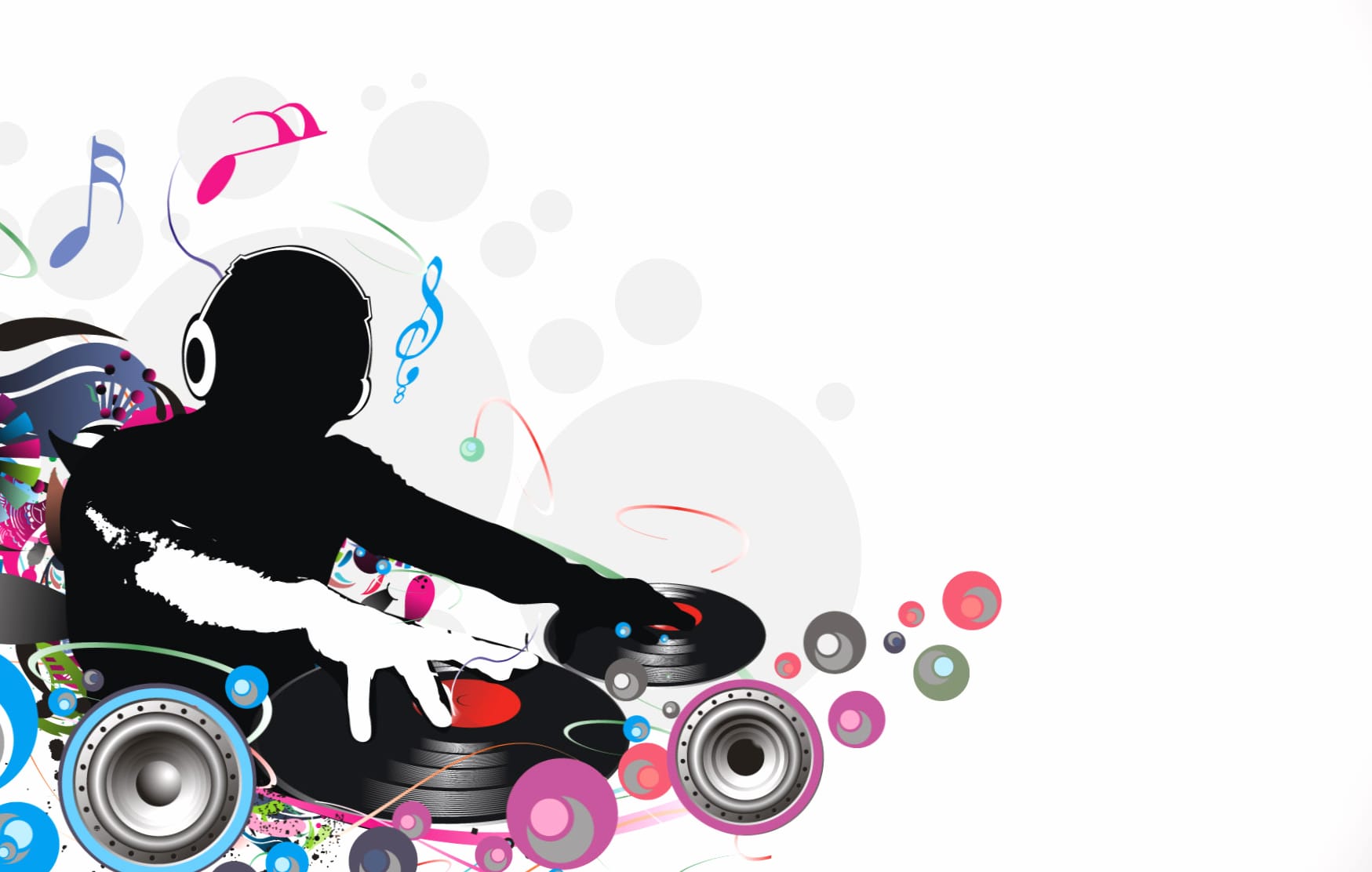 Vibrant DJ Beats A Stunning wallpapers HD quality