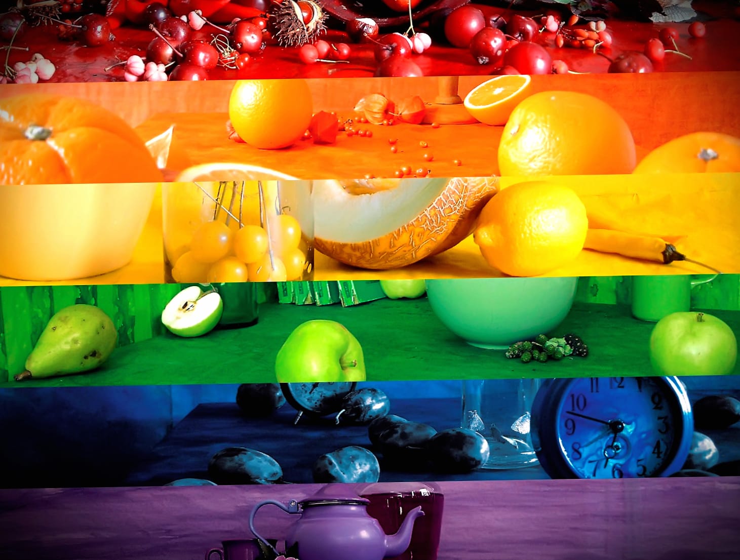 Vibrant Fruit Medley A Colorful at 640 x 1136 iPhone 5 size wallpapers HD quality