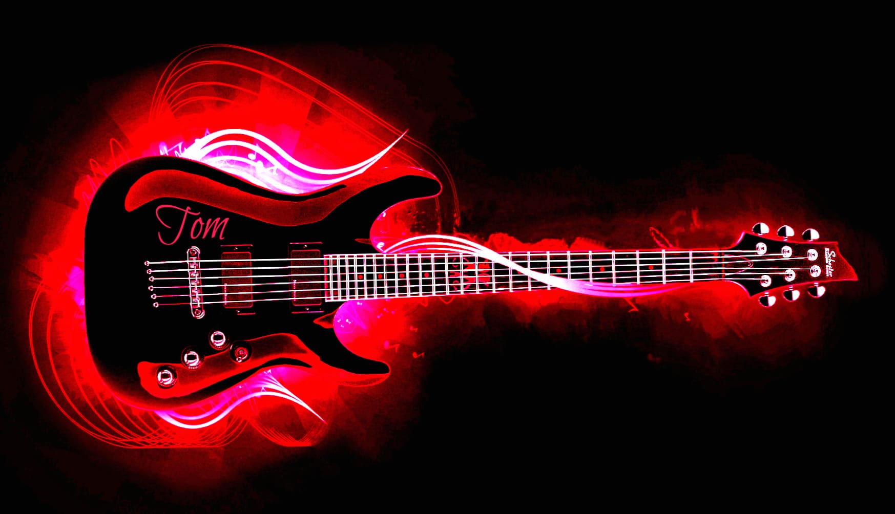 Vibrant Guitar Melodies - at 1280 x 960 size wallpapers HD quality