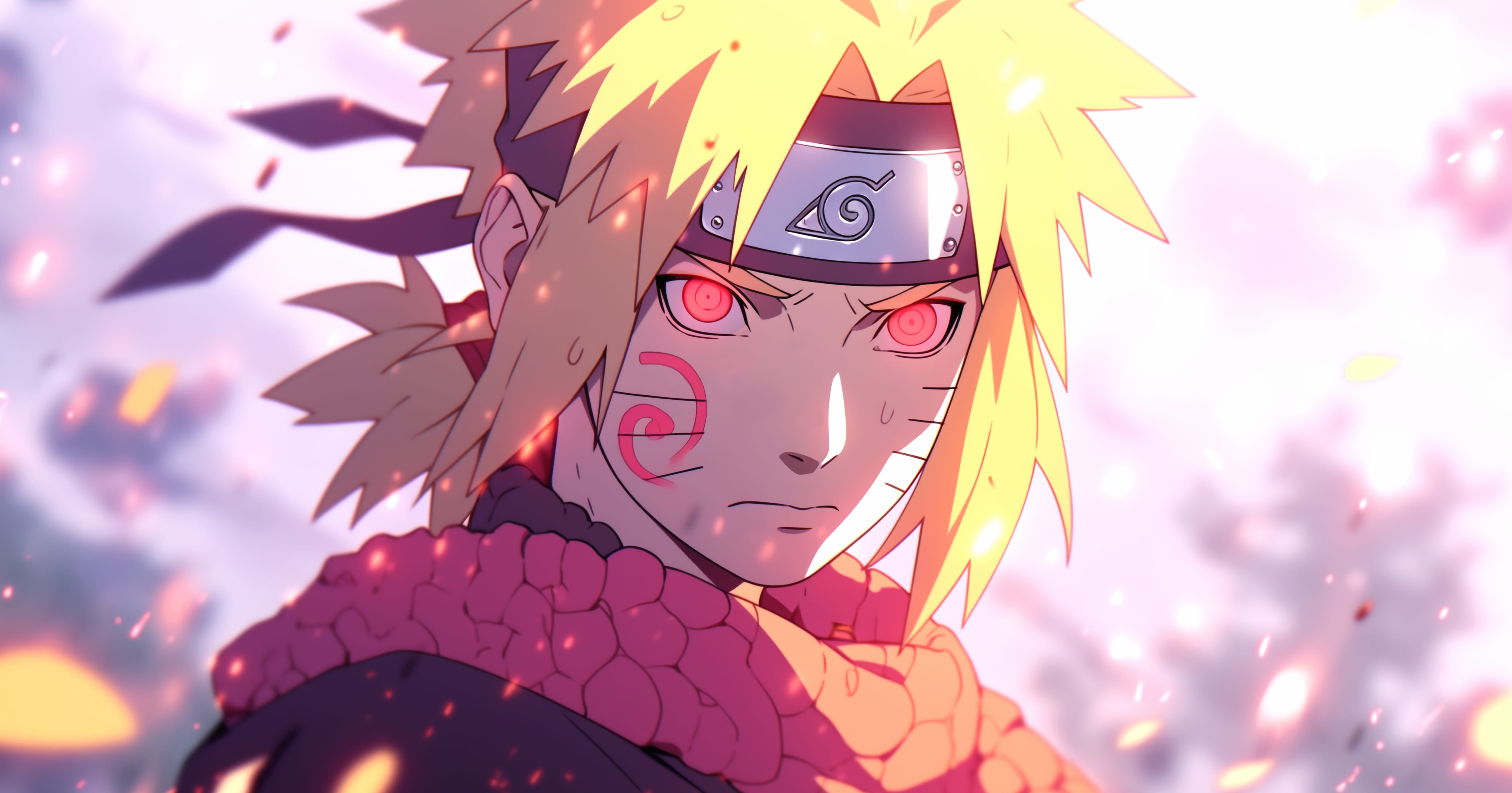 Vibrant Minato Namikaze - Naruto Series at 640 x 960 iPhone 4 size wallpapers HD quality