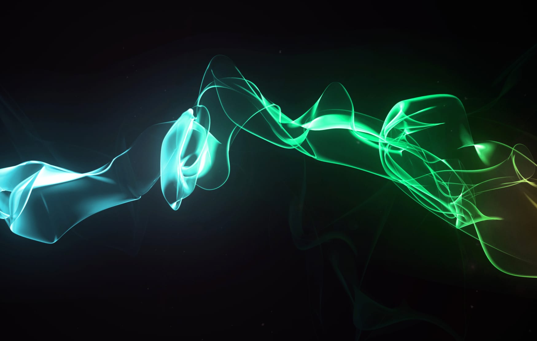 Vibrant Smoke Symphony - Cool Abstract at 1536 x 864 HD size wallpapers HD quality