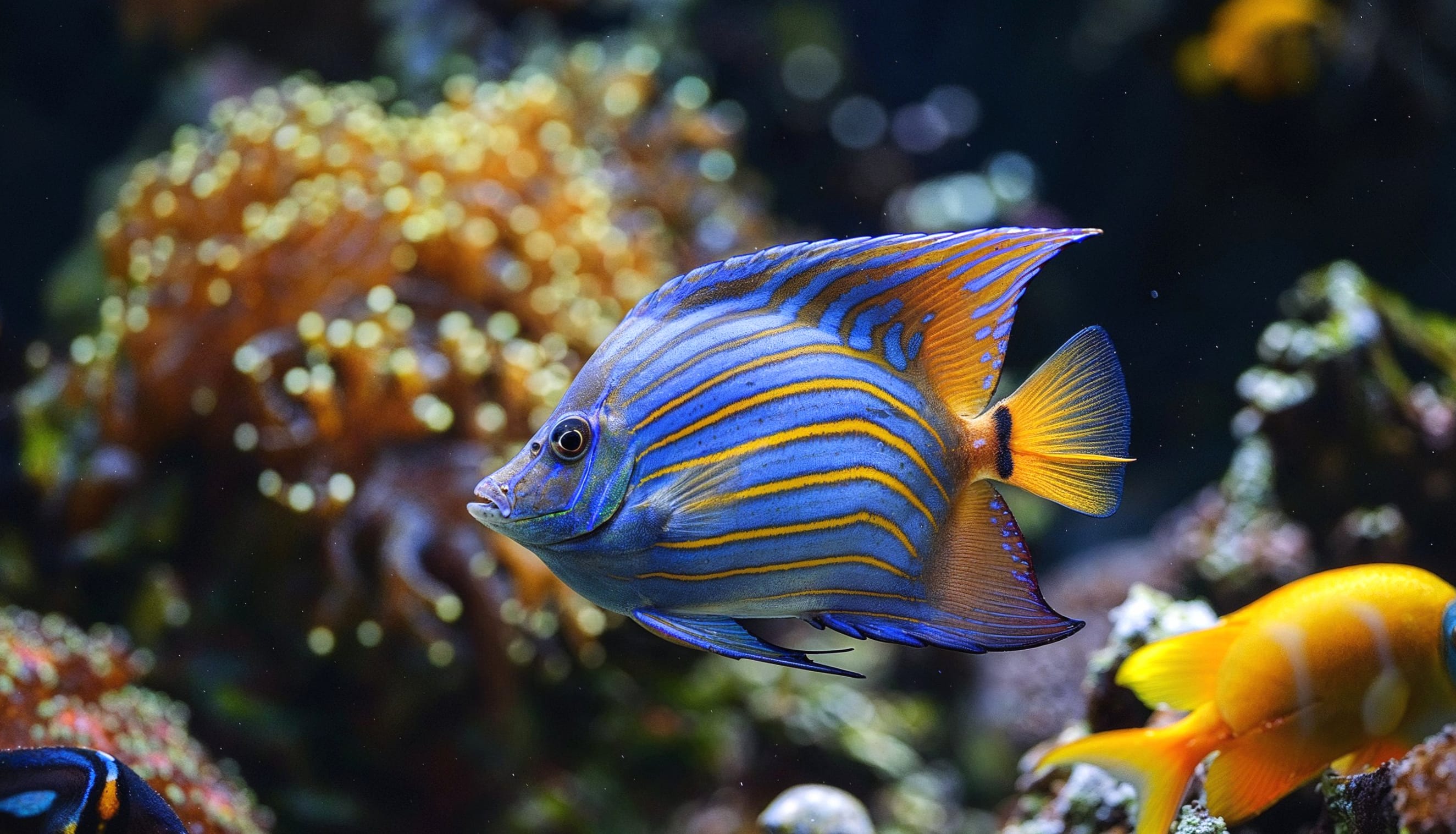 Vibrant Tropical Fish wallpapers HD quality