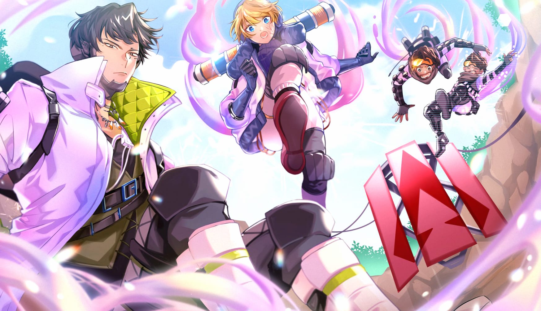 Video Game Apex Legends Crypto (Apex Legends) Wattson (Apex Legends) Mirage (Apex Legends) wallpapers HD quality