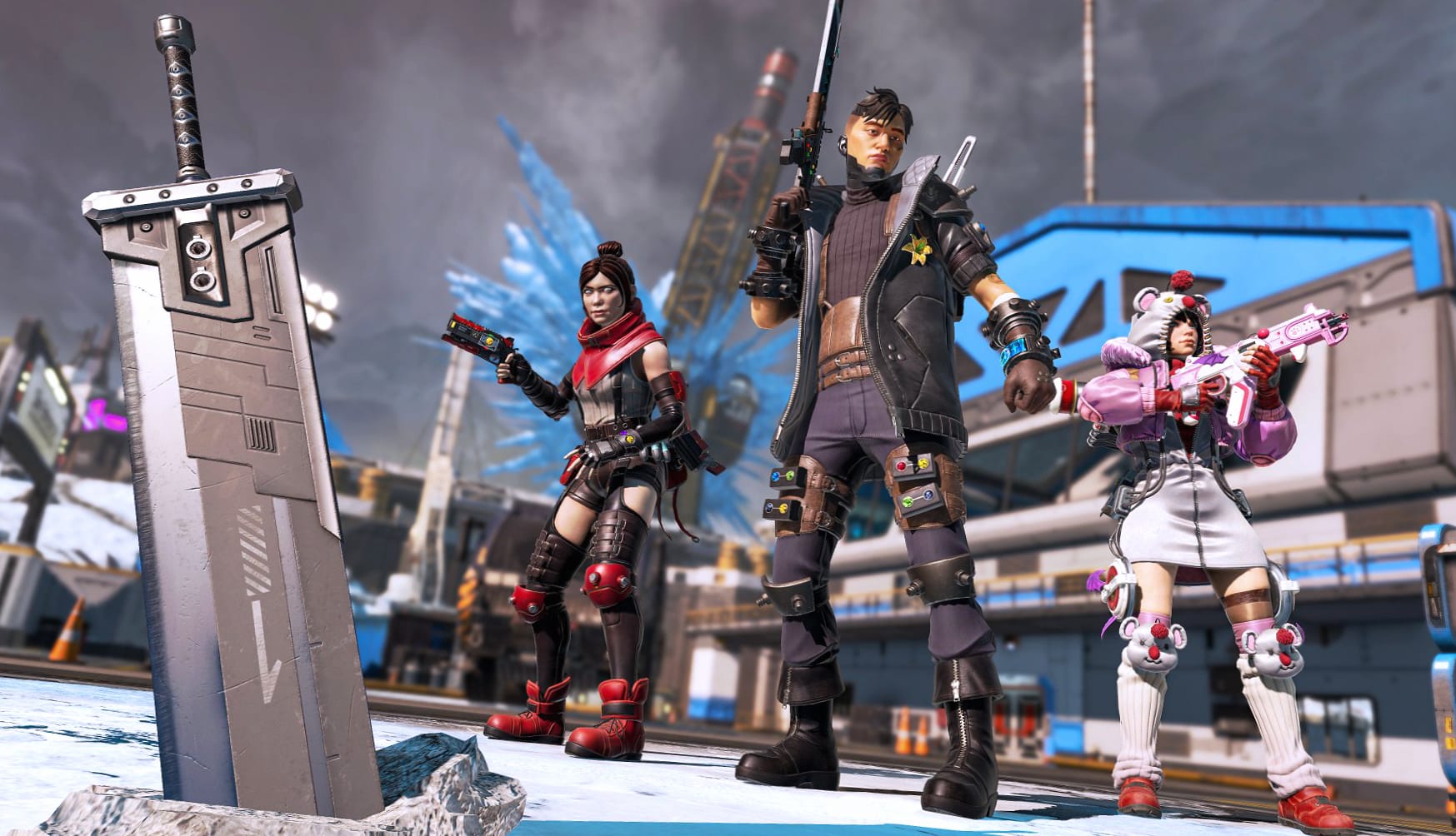 Video Game Apex Legends Wraith (Apex Legends) Crypto (Apex Legends) Wattson (Apex Legends) wallpapers HD quality