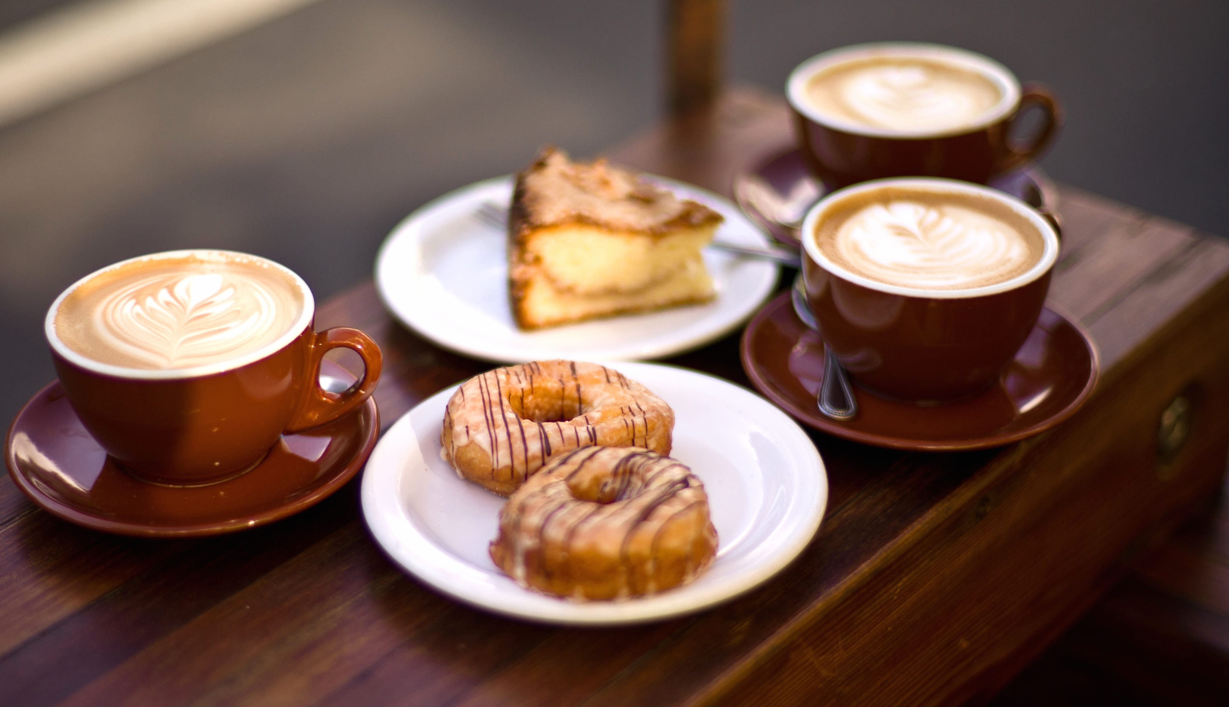 Viennoiserie Food Coffee wallpapers HD quality