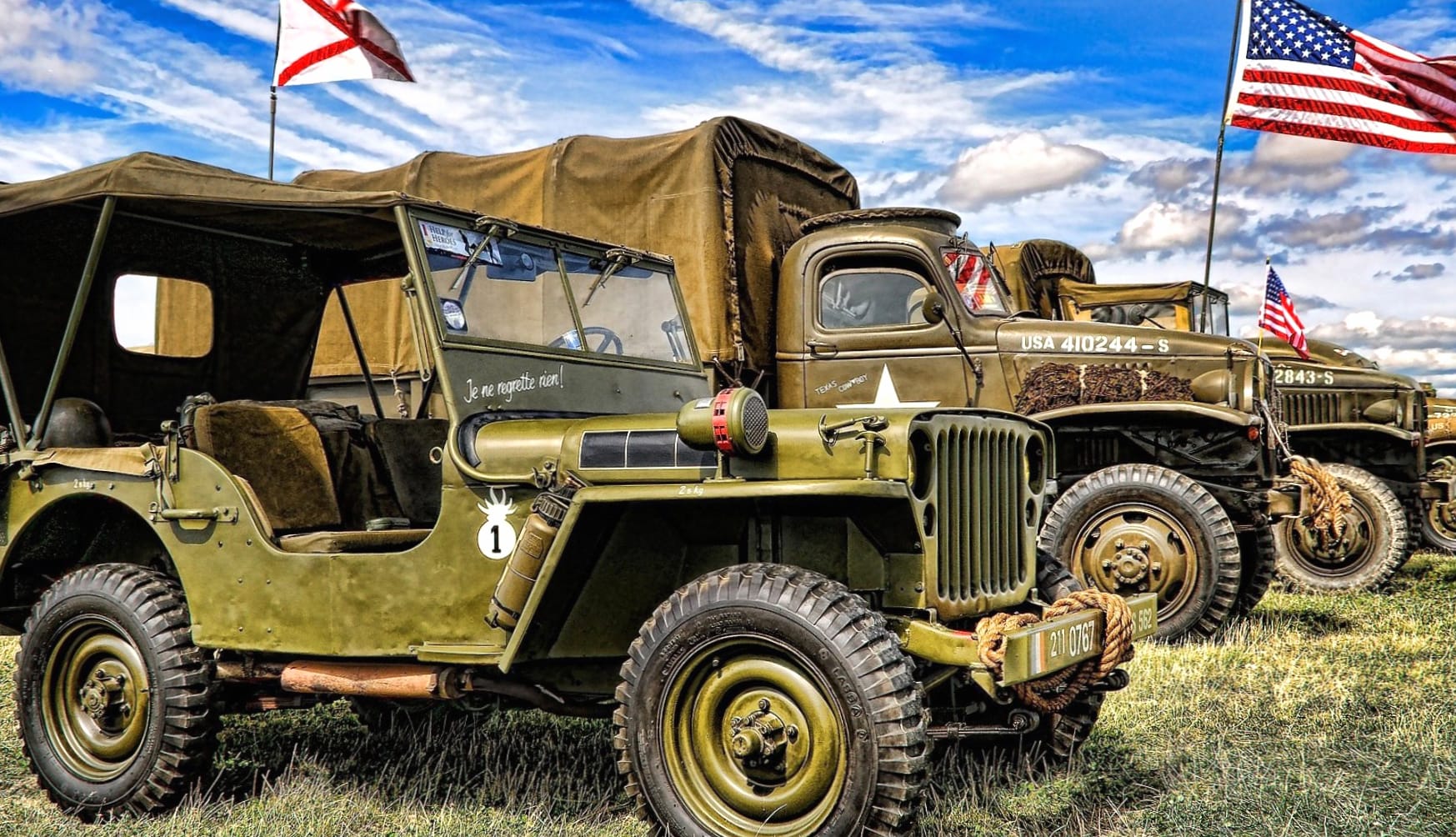 Vintage Military Jeep wallpapers HD quality