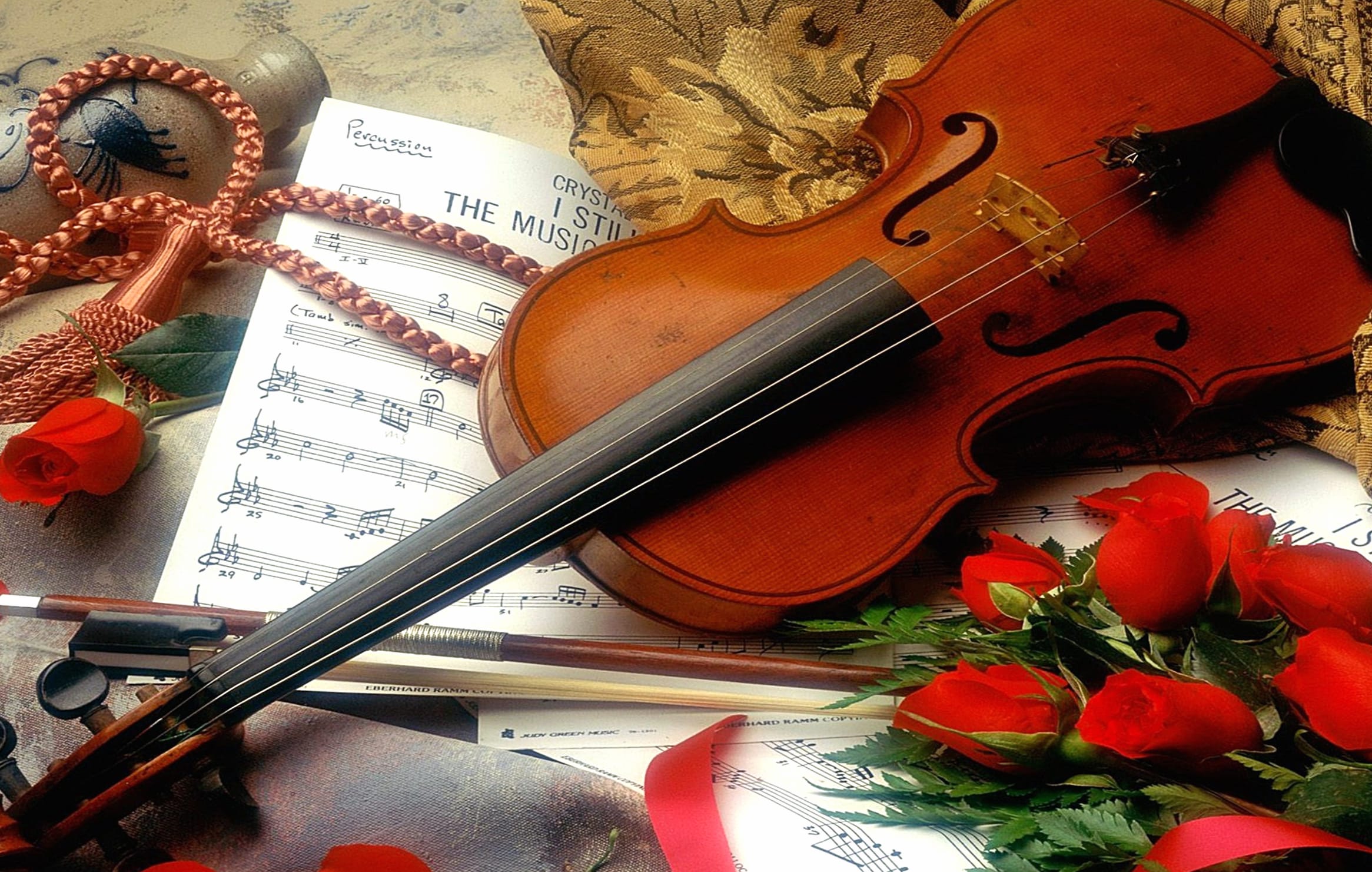 Violin Serenade A Beautiful wallpapers HD quality