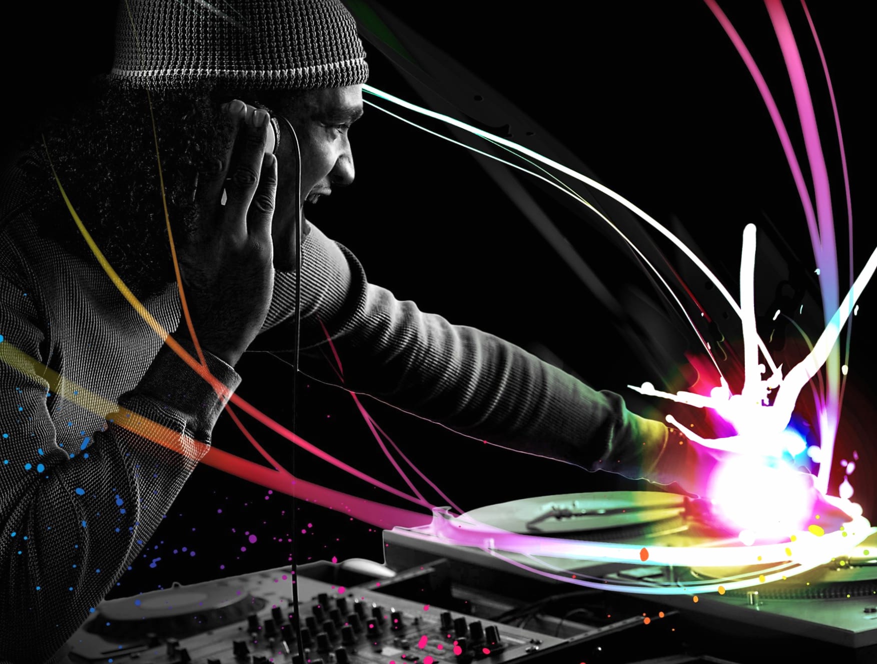 Vivid DJ Beats at 1280 x 720 HD size wallpapers HD quality