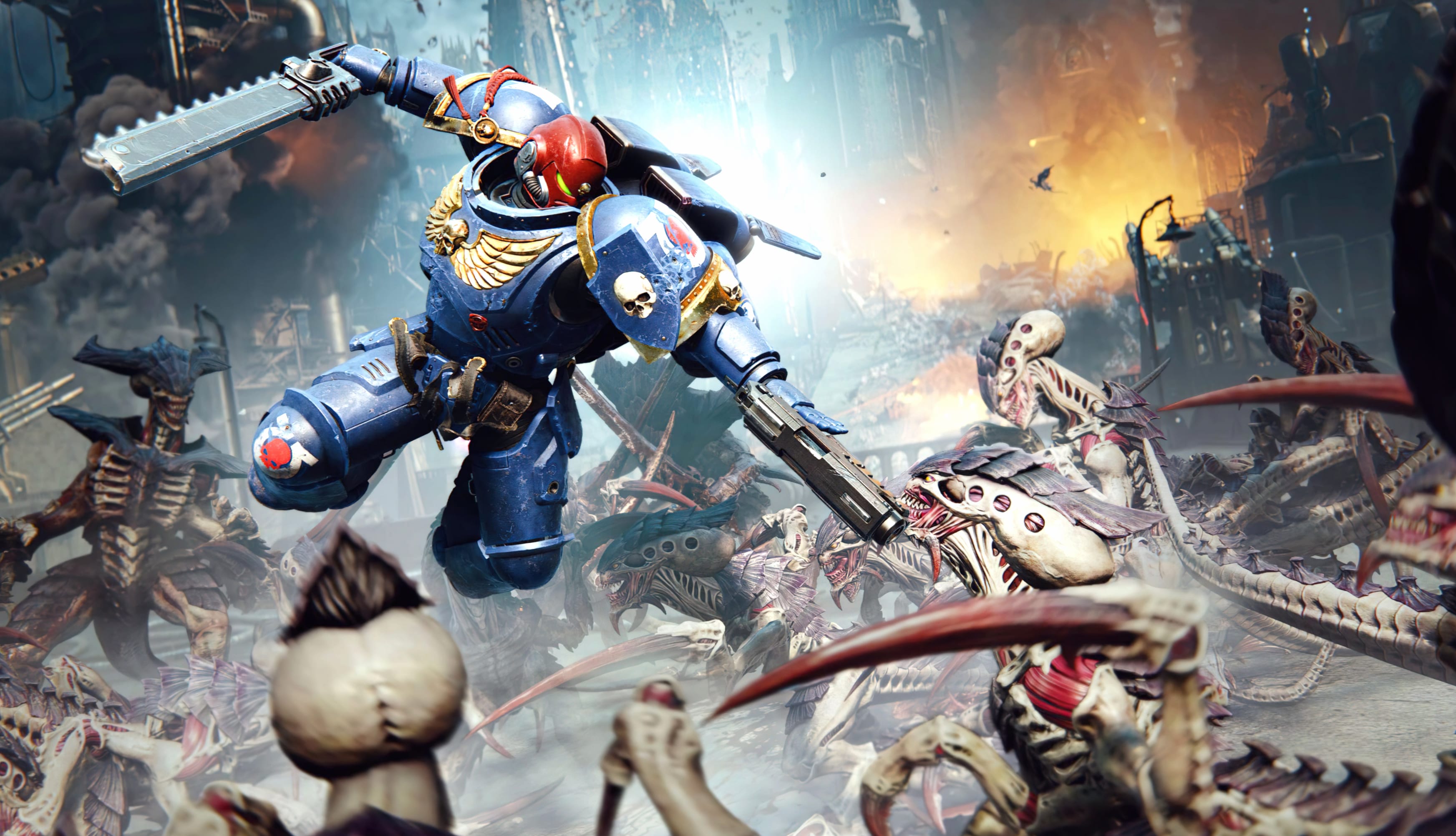 Warhammer 40K Space Marine 2 Action wallpapers HD quality