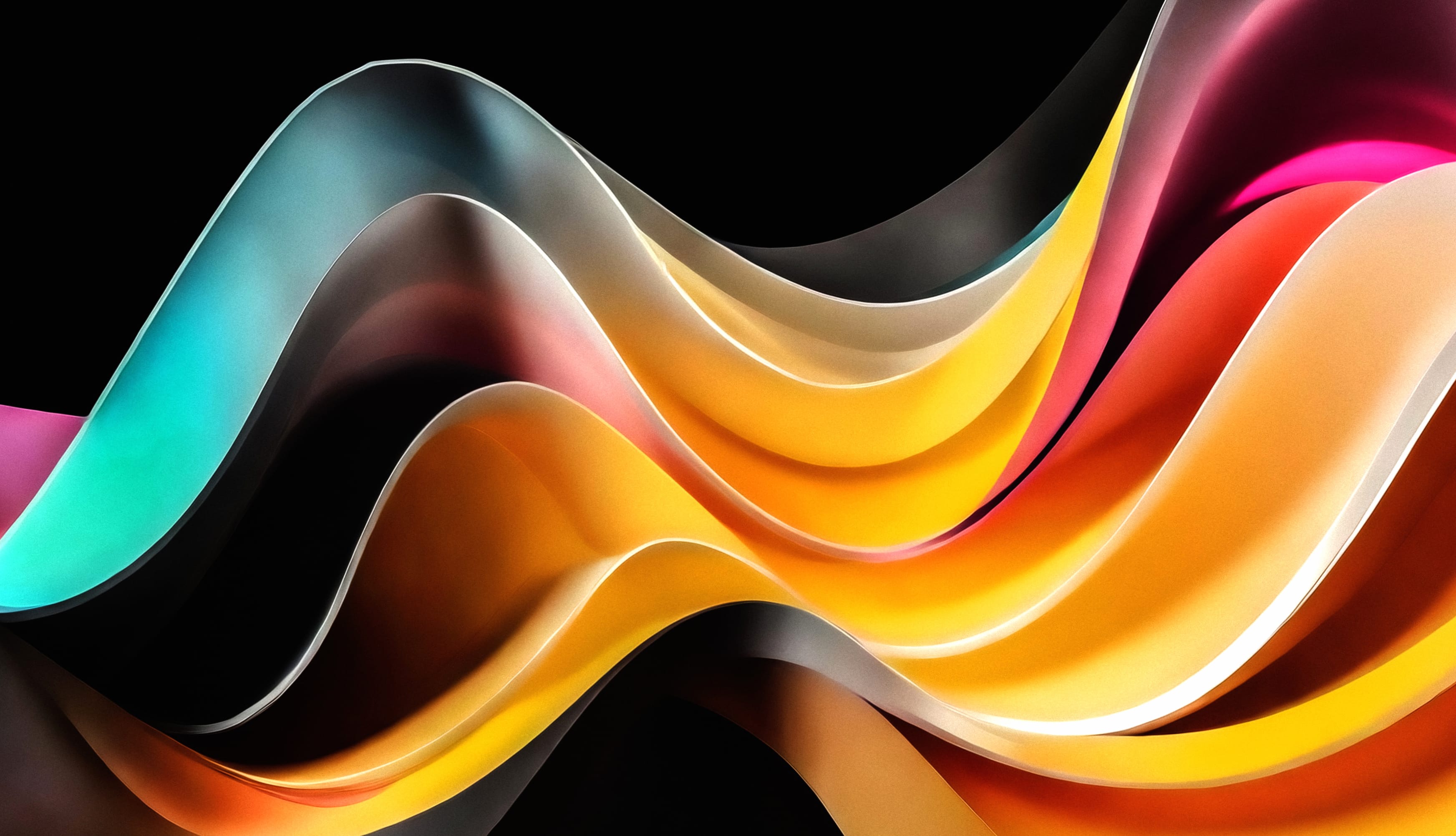 Waves Abstract design at 1600 x 900 HD size wallpapers HD quality