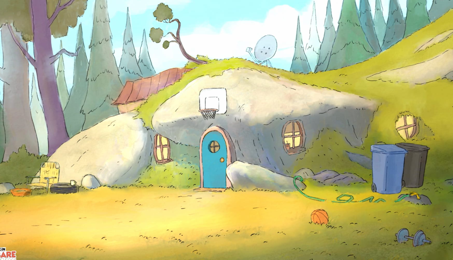 We Bare Bears Cave Home - HD Cartoon Wallpaper wallpapers HD quality