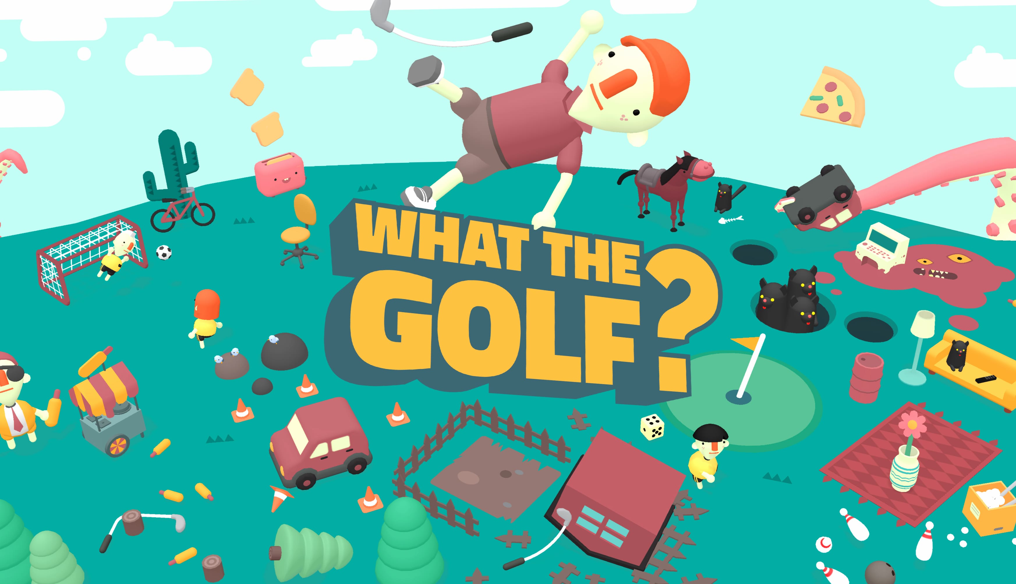 What the Golf Game - Quirky Golfing Fun wallpapers HD quality