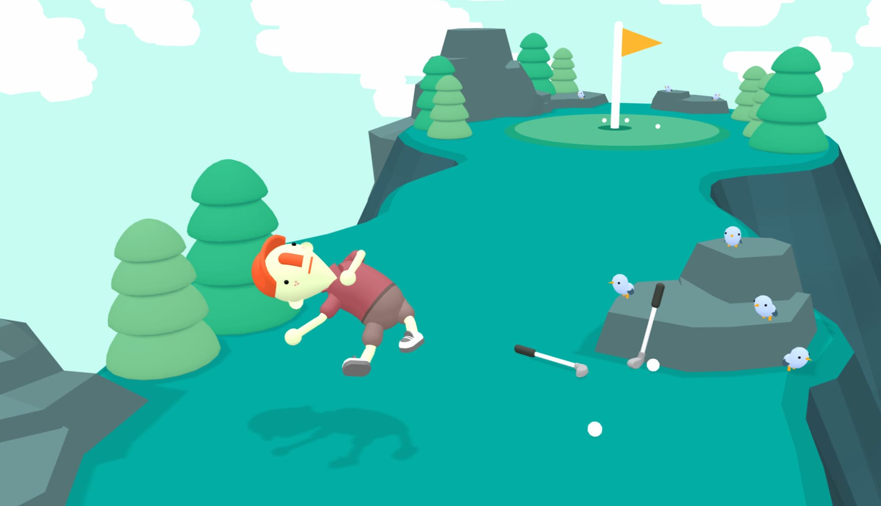 What the Golf Game Wallpaper - Quirky Golf Course Adventure wallpapers HD quality