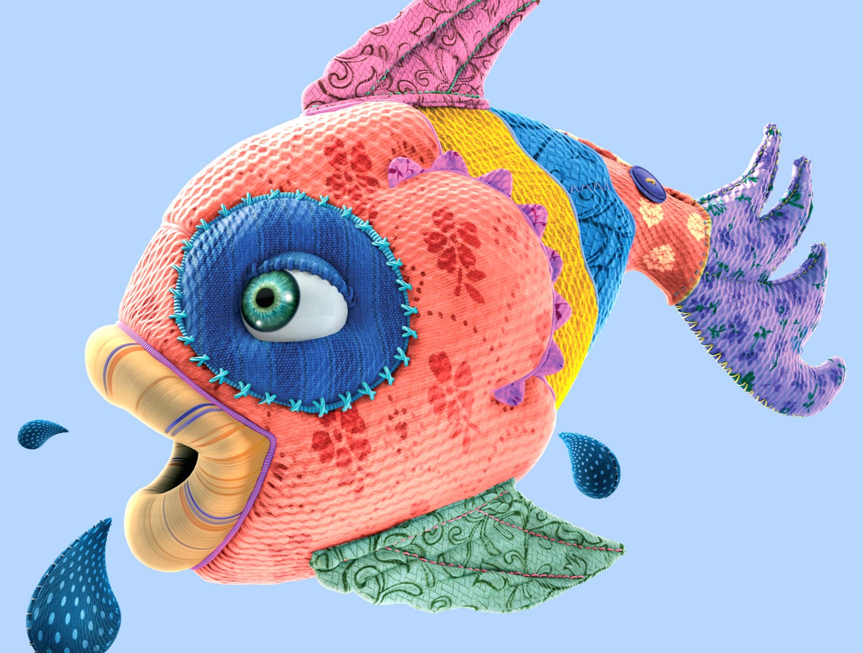 Whimsical Fish An Delight at 1280 x 720 HD size wallpapers HD quality