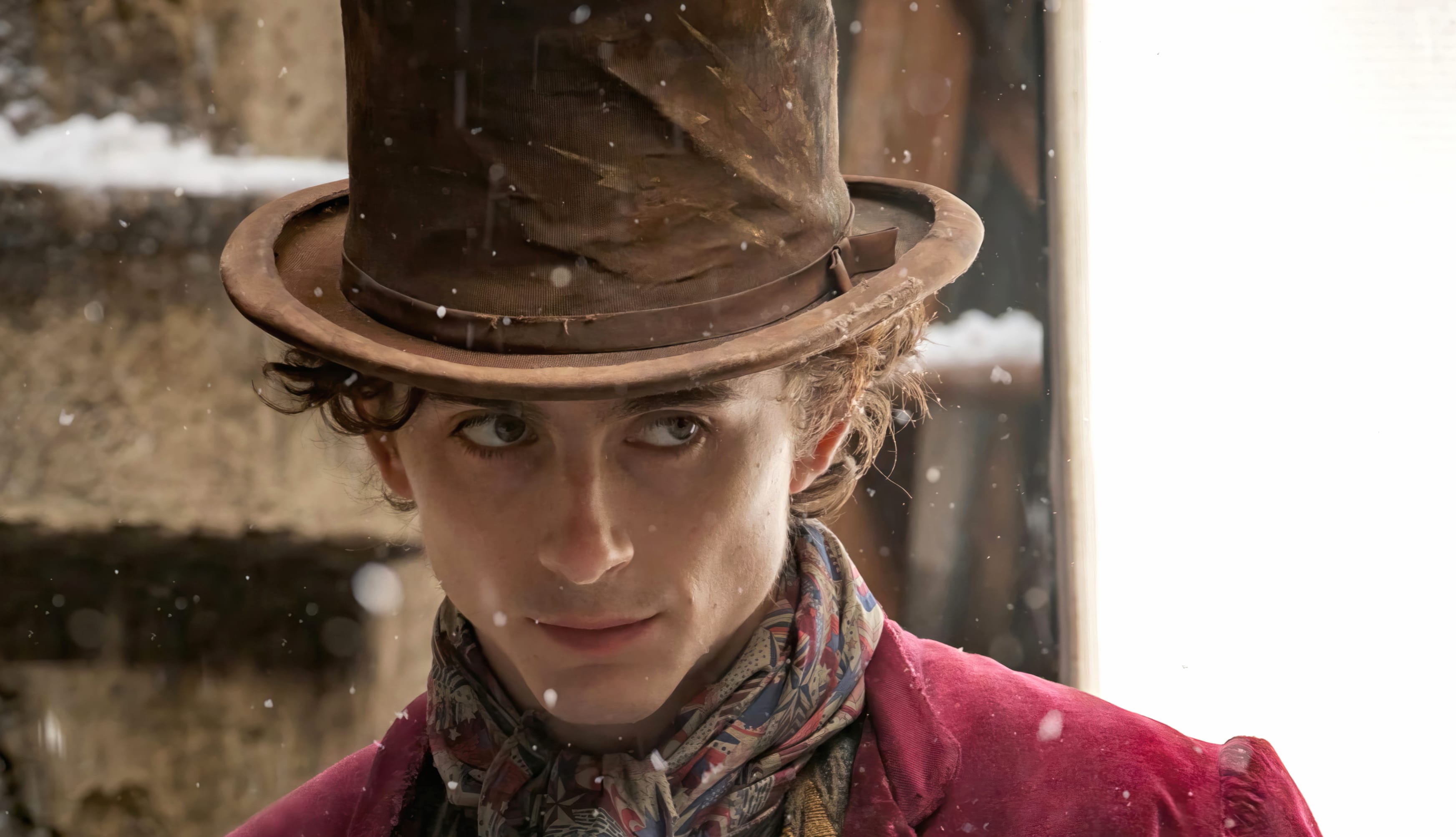 Wonka-Inspired Timothée Chalamet wallpapers HD quality