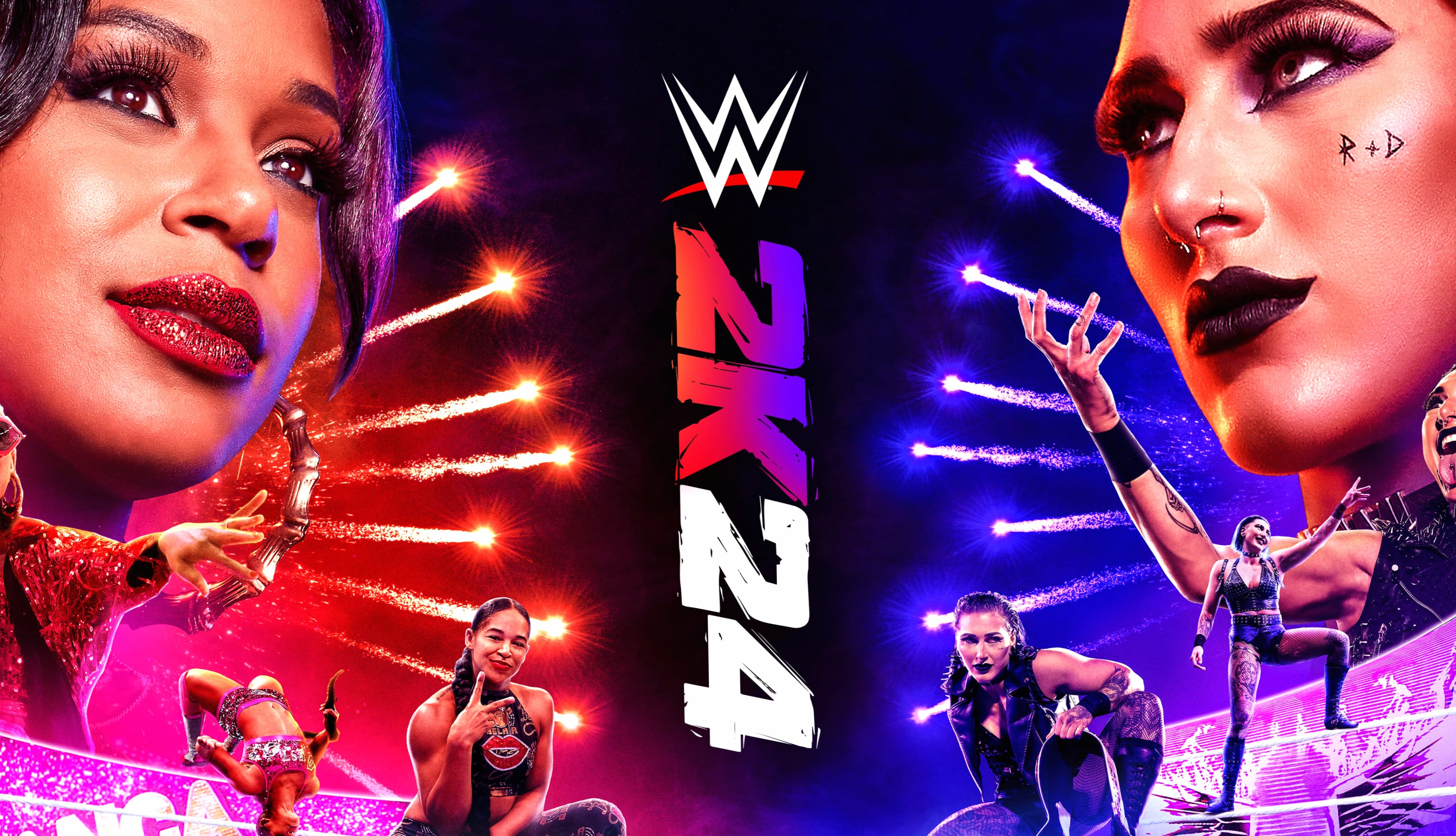 WWE 2K24 Video Game wallpapers HD quality