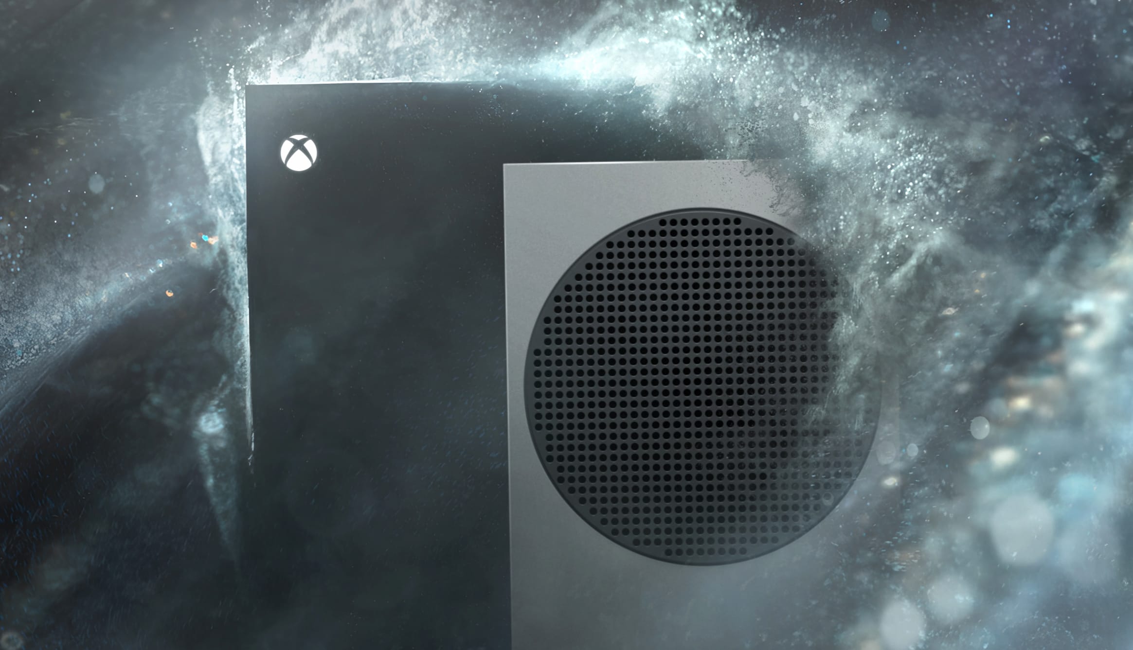 Xbox Console Cosmic Background at 1280 x 960 size wallpapers HD quality