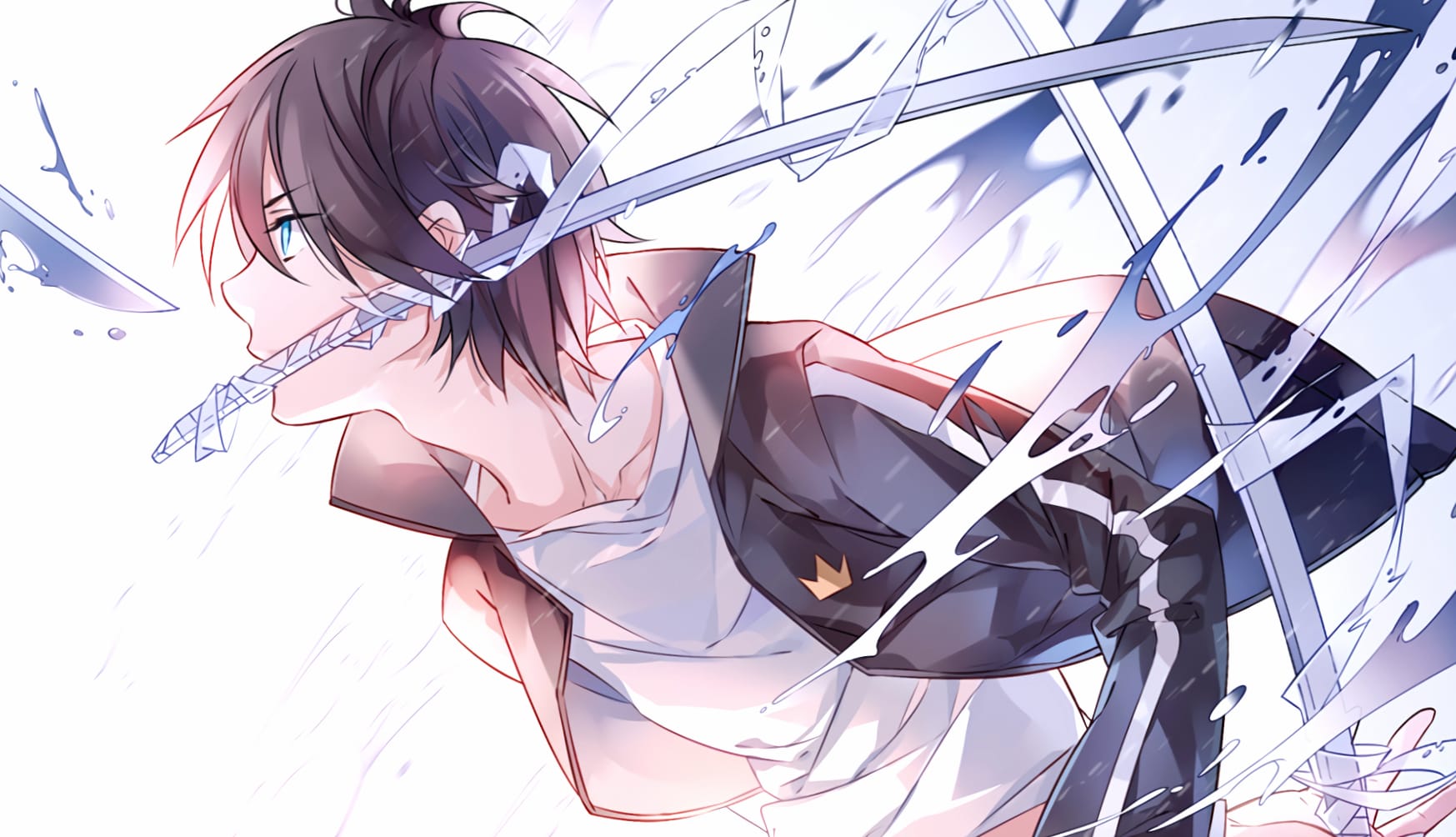 Yato in Action Noragami wallpapers HD quality