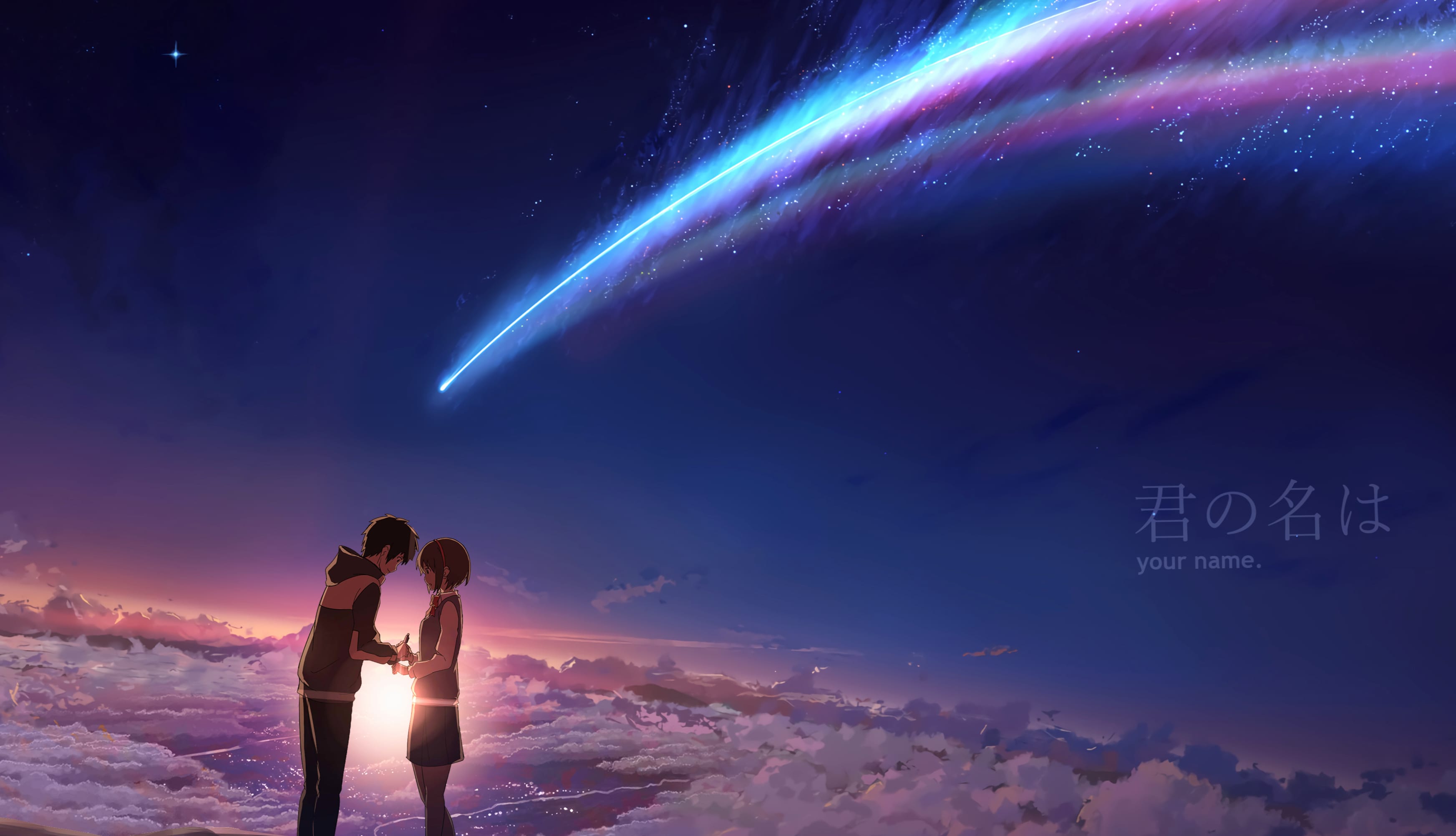 Your Name Anime Comet - at 1334 x 750 iPhone 7 size wallpapers HD quality