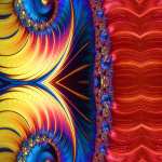 Trippy Fractal Art 4K desktop Wallpaper high definition wallpapers