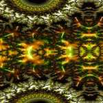 Trippy Psychedelic Fractal 4k Desktop Wallpaper download