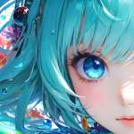 AI Art Anime Girl Anime Girl free download