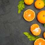 Food Mandarin background