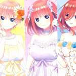 Ichika Nakano Nino Nakano Miku Nakano Yotsuba Nakano Itsuki Nakano Anime The Quintessential Quintuplets full hd