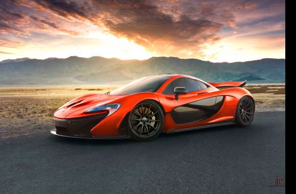 4K Ultra HD McLaren P1 Supercar Wallpaper