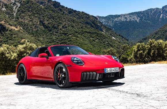 4K Ultra HD Porsche 911 Targa 4 GTS Wallpaper