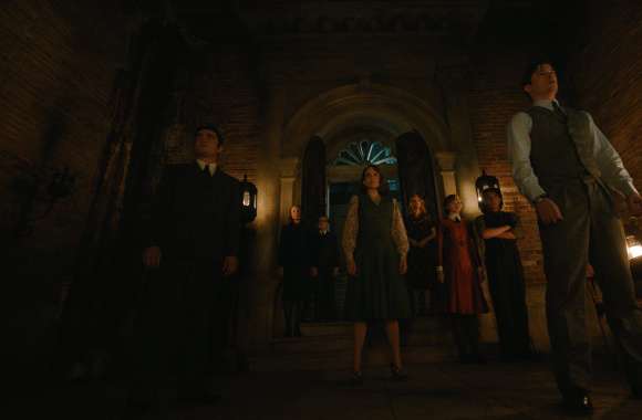 A Haunting in Venice - Mysterious Group in Gothic Setting
