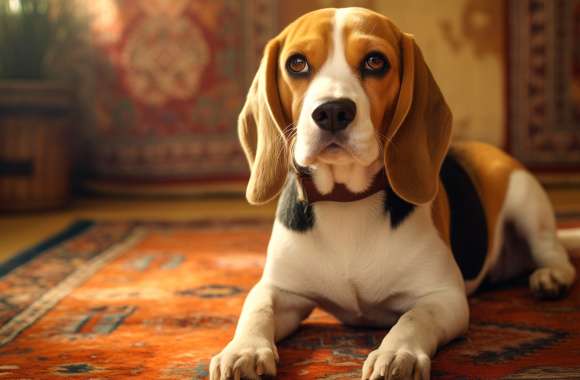 Adorable Beagle Dog