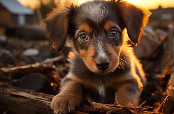 Adorable Dachshund Puppy