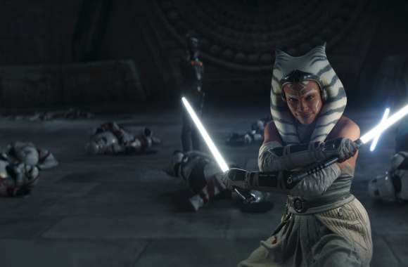 Ahsoka Tano Dual Lightsabers in Action