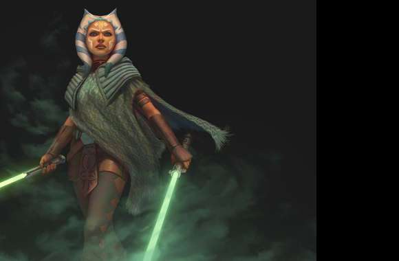 Ahsoka Tano Green Lightsaber