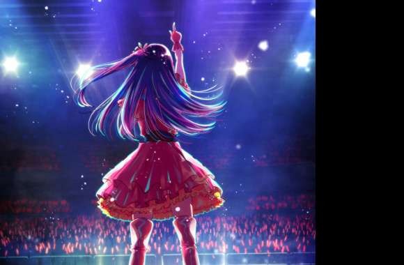 Ai Hoshino from Oshi no Ko - HD Anime Wallpaper