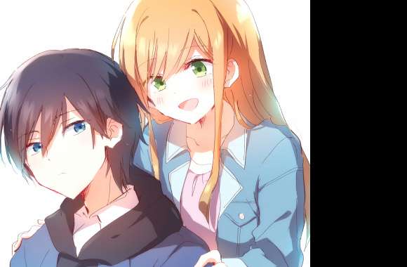 Akane Kinoshita Akito Yamada Anime My Love Story With Yamada-kun At Lv999 wallpapers hd quality