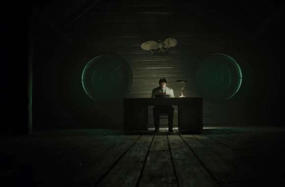 Alan Wake 2 Dark Mystery Scene -