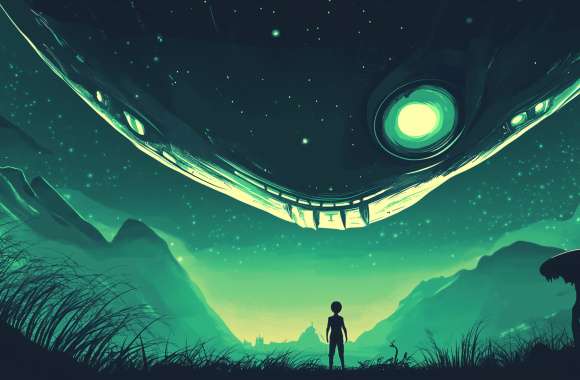 Alien Encounter A Stunning Sci-Fi